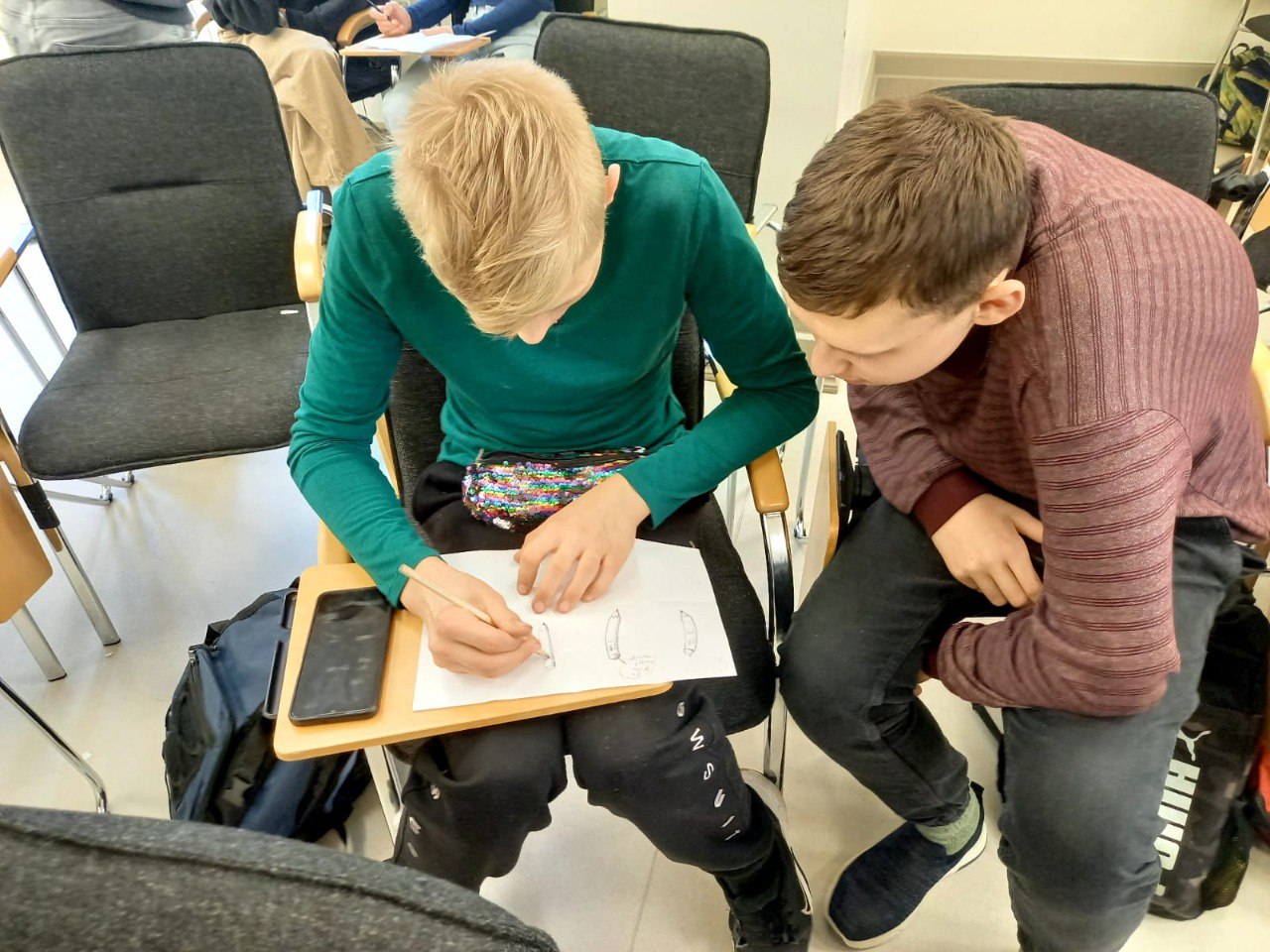 Workshops by I Gryanul Grem for 51 Youngsters in Kaunata and Viļaka